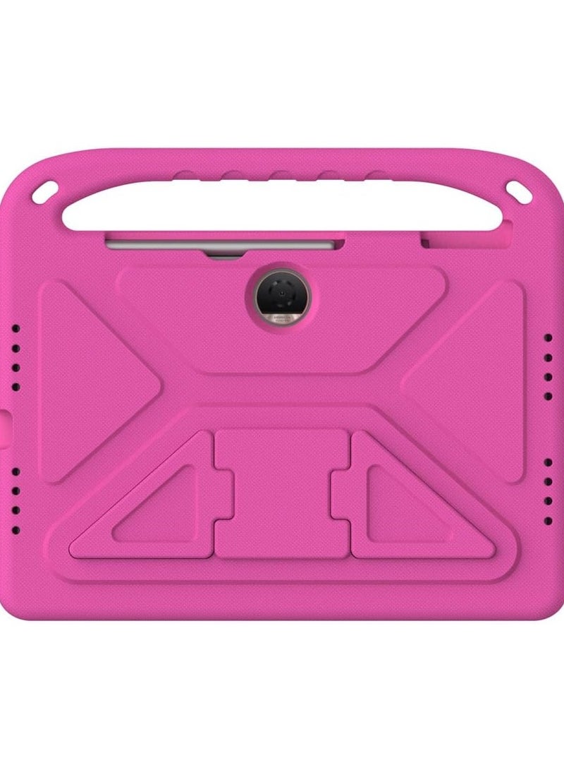 Kids Case Compatible with Honor Pad 9 12.1'' 2024,Light Weight Shock Proof Handle Stand Kids Friendly Protective Cover Case For Honor Pad 9 12.1-inch (Rose)